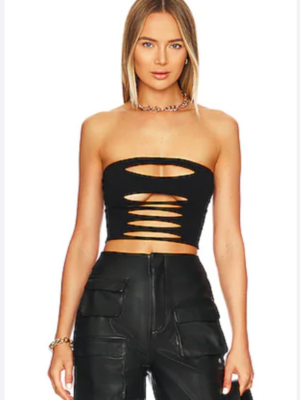 h:ours Dalila Top (Black)